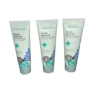 PEACH SLICES Snail Rescue Purifying Cleanser w/ Snail Mucin 4.05 fl oz